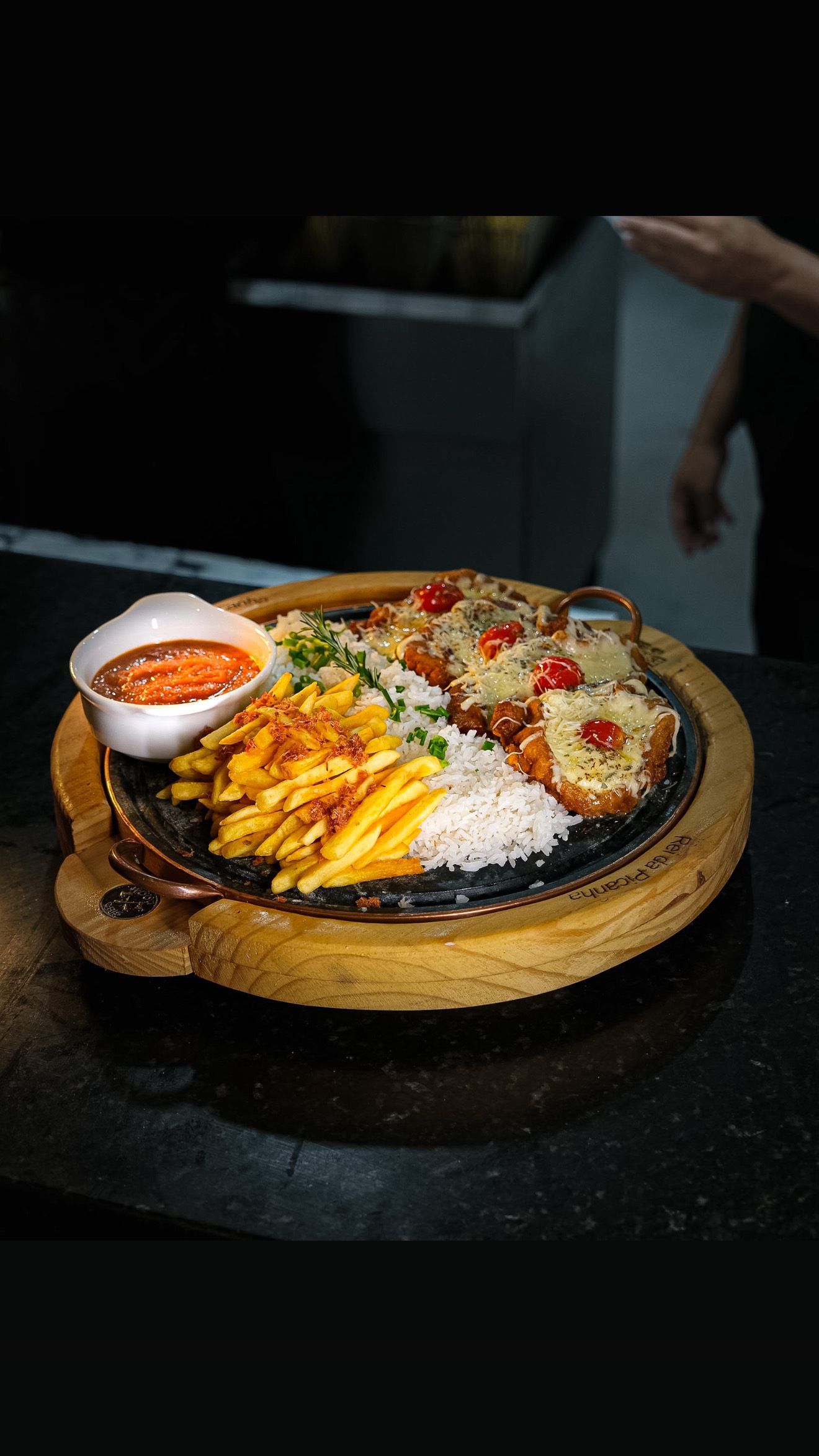 Porção completa da casa